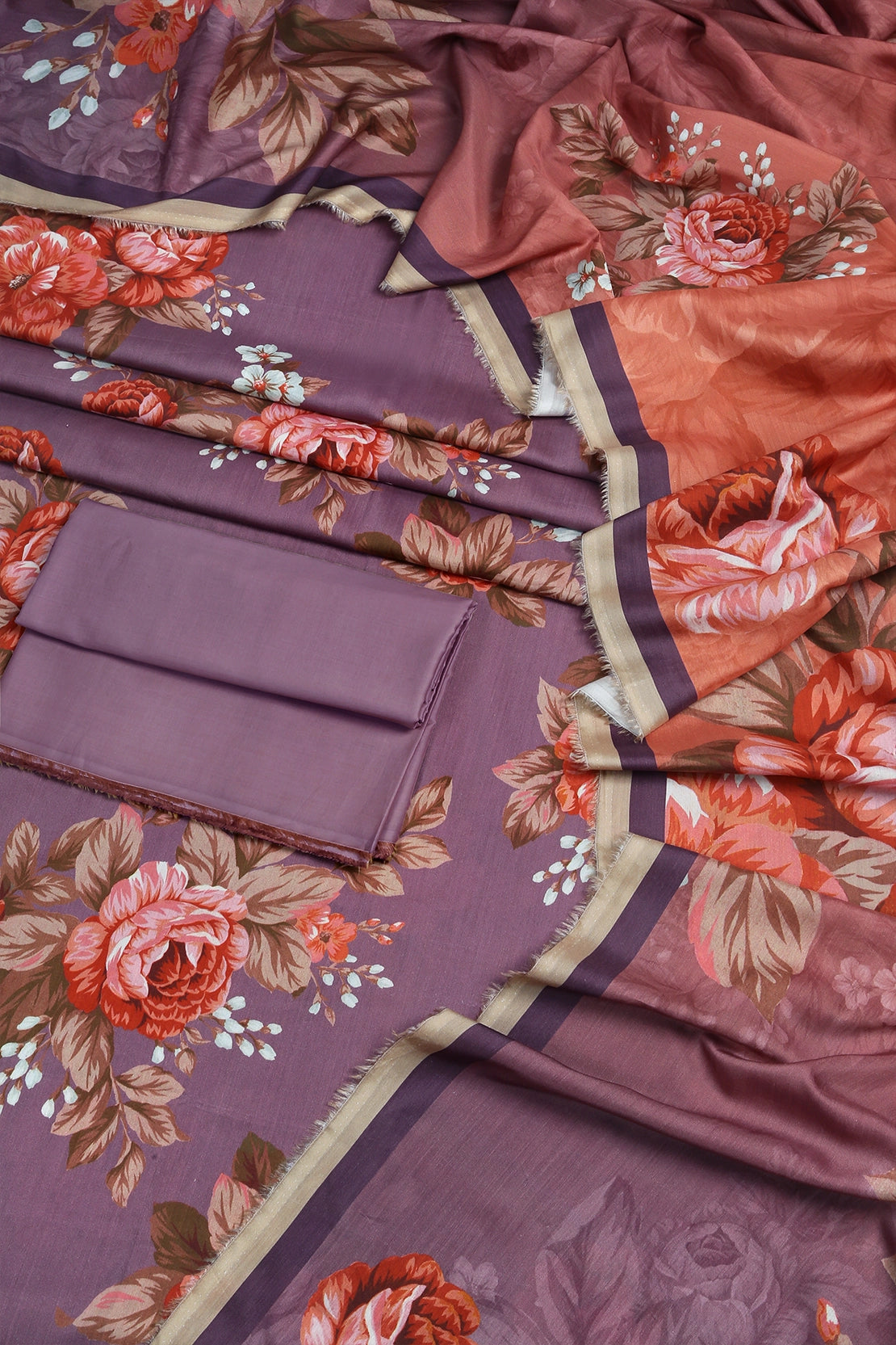 3 Piece - Digitally Printed Viscose - WD204