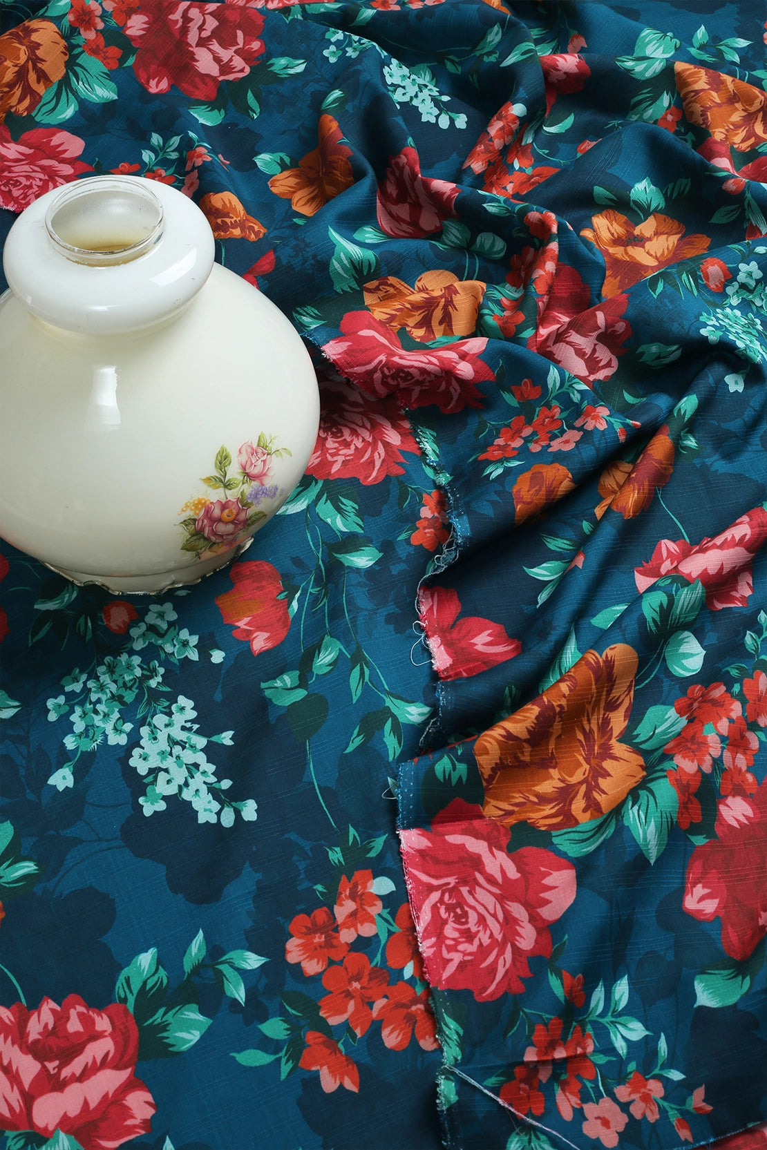 2 Piece - Digitally Printed Doriya Linen - WD1505