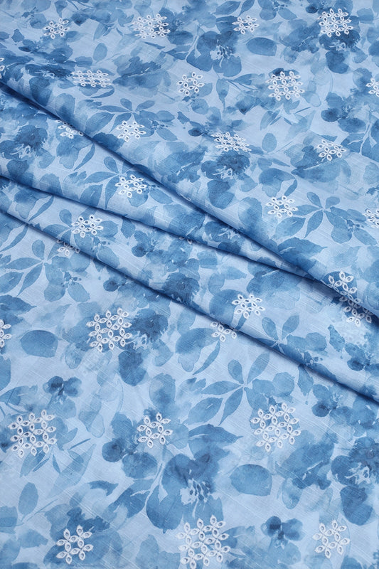 3 Piece - Embroidered Lawn - D1607