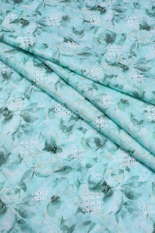 3 Piece - Embroidered Lawn - D1608