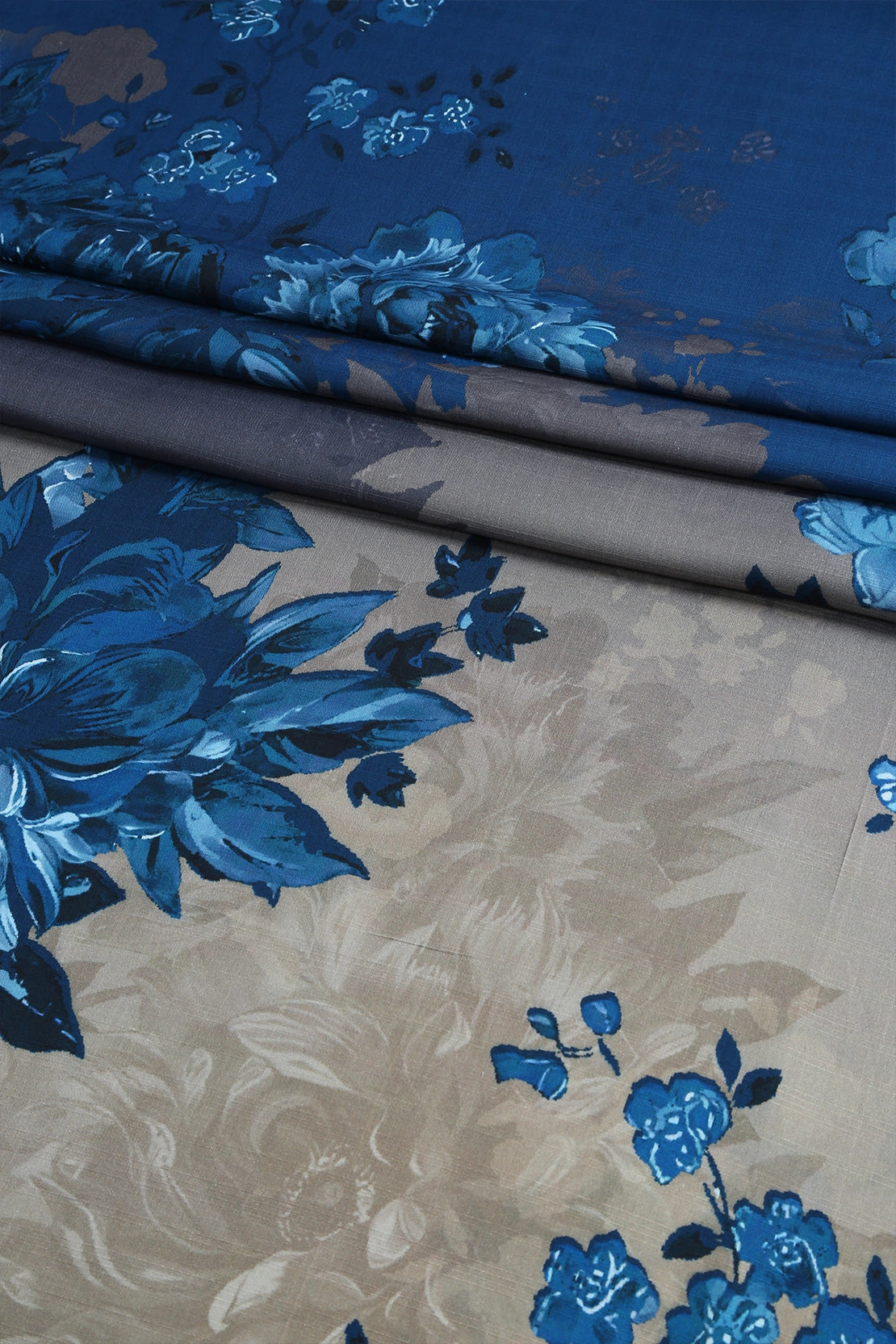 3 Piece - Embroidered Doriya Linen - WD1602