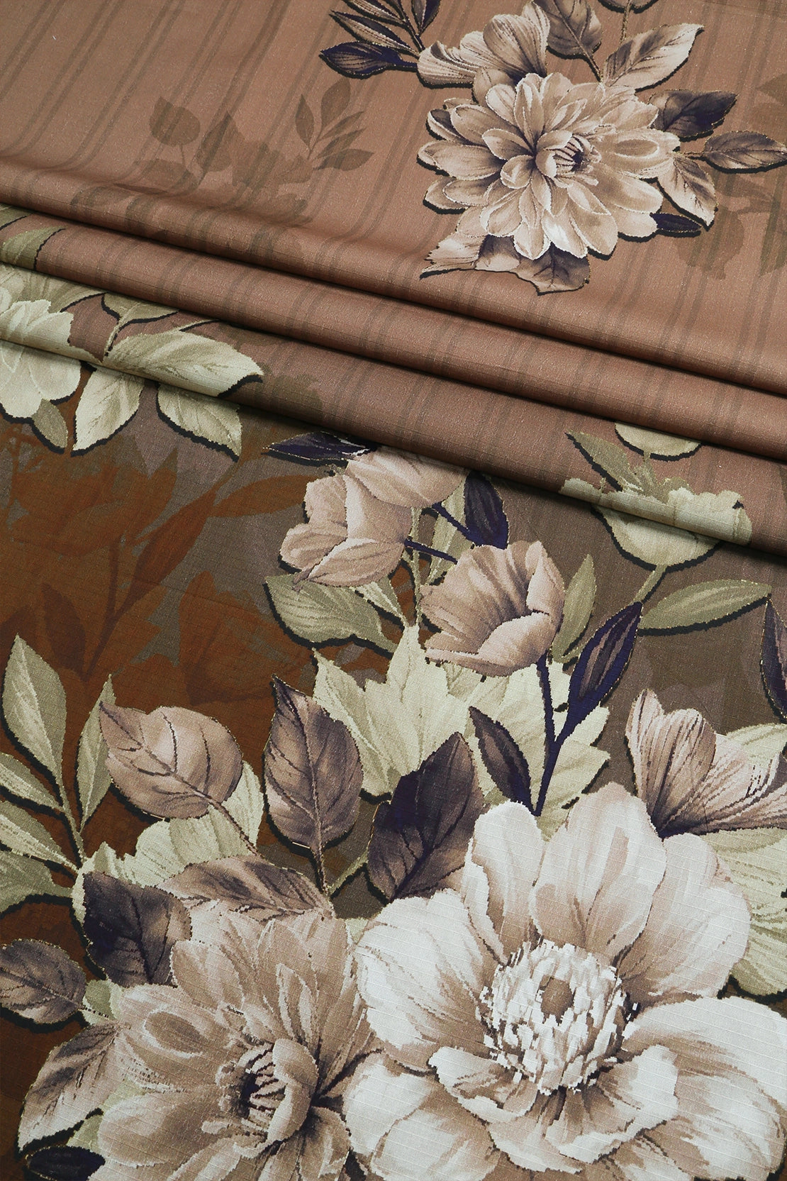 3 Piece - Embroidered Doriya Linen - WD1607
