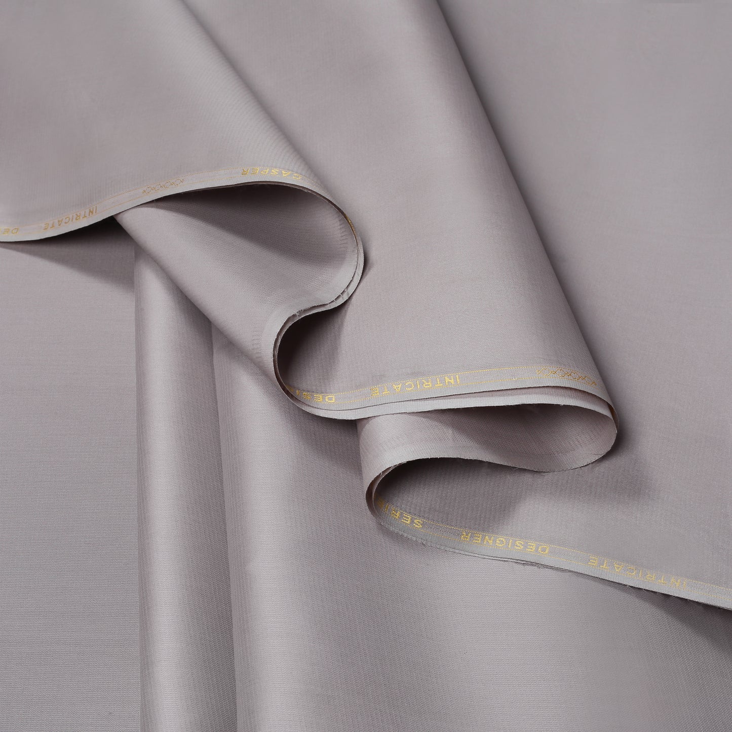 MEN UNSTITCHED - FINE COTTON - PLATINUM - D47