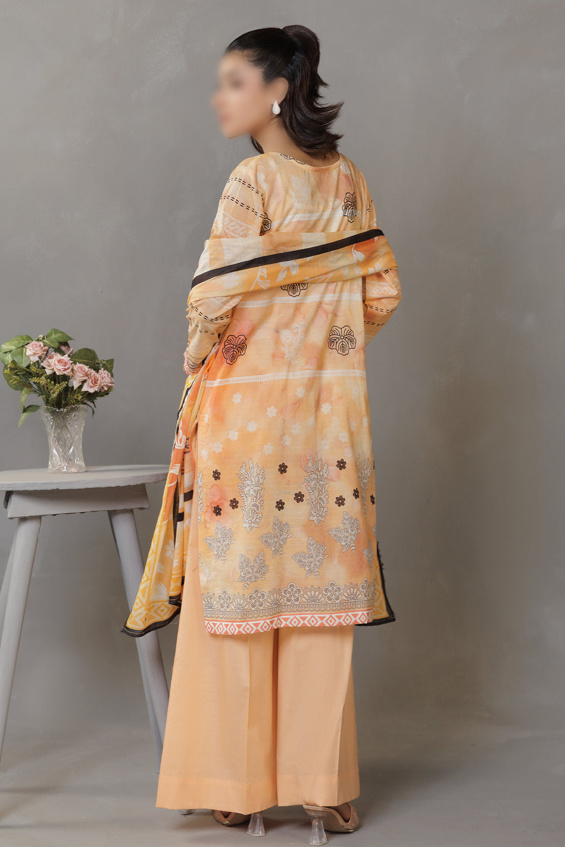 3 Piece - Embroidered Lawn - Parisa 307