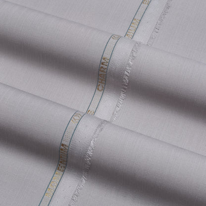 MEN UNSTITCHED - POLY VISCOSE BLEND - PLATINUM - D33