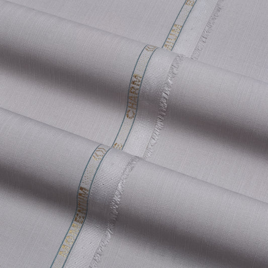 MEN UNSTITCHED - POLY VISCOSE BLEND - PLATINUM - D33