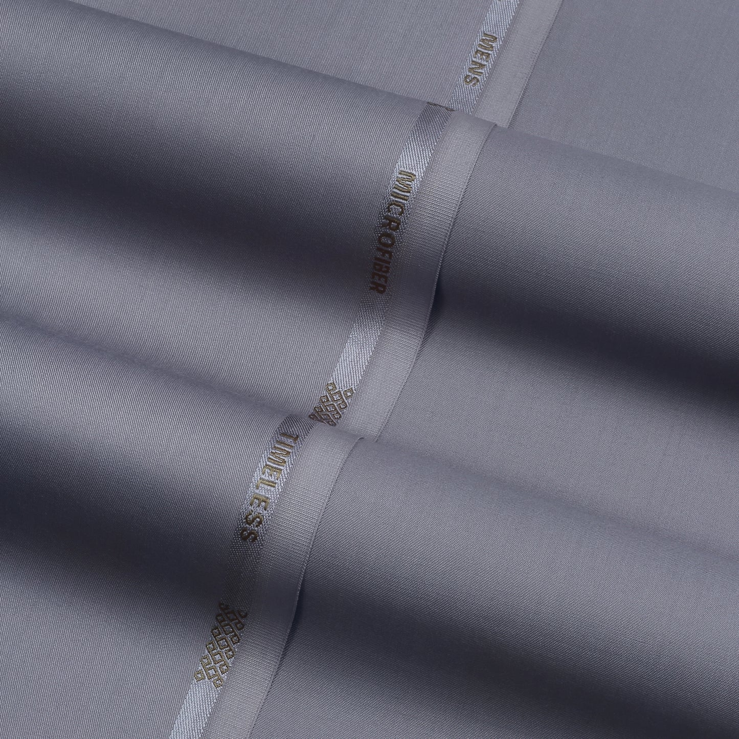 MEN UNSTITCHED - POLY VISCOSE BLEND - PLATINUM - D26