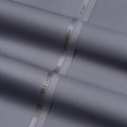 MEN UNSTITCHED - POLY VISCOSE BLEND - PLATINUM - D26