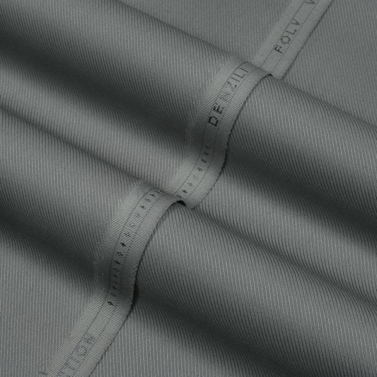 MEN UNSTITCHED - POLY VISCOSE BLEND - PLATINUM - D16