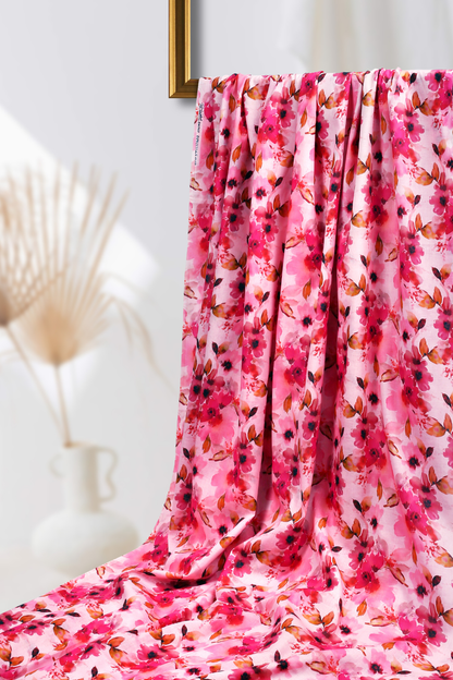 2 Piece - Digitally Printed Lawn - F1 - D2101