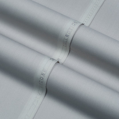 MEN UNSTITCHED - POLY VISCOSE BLEND - PLATINUM - D10