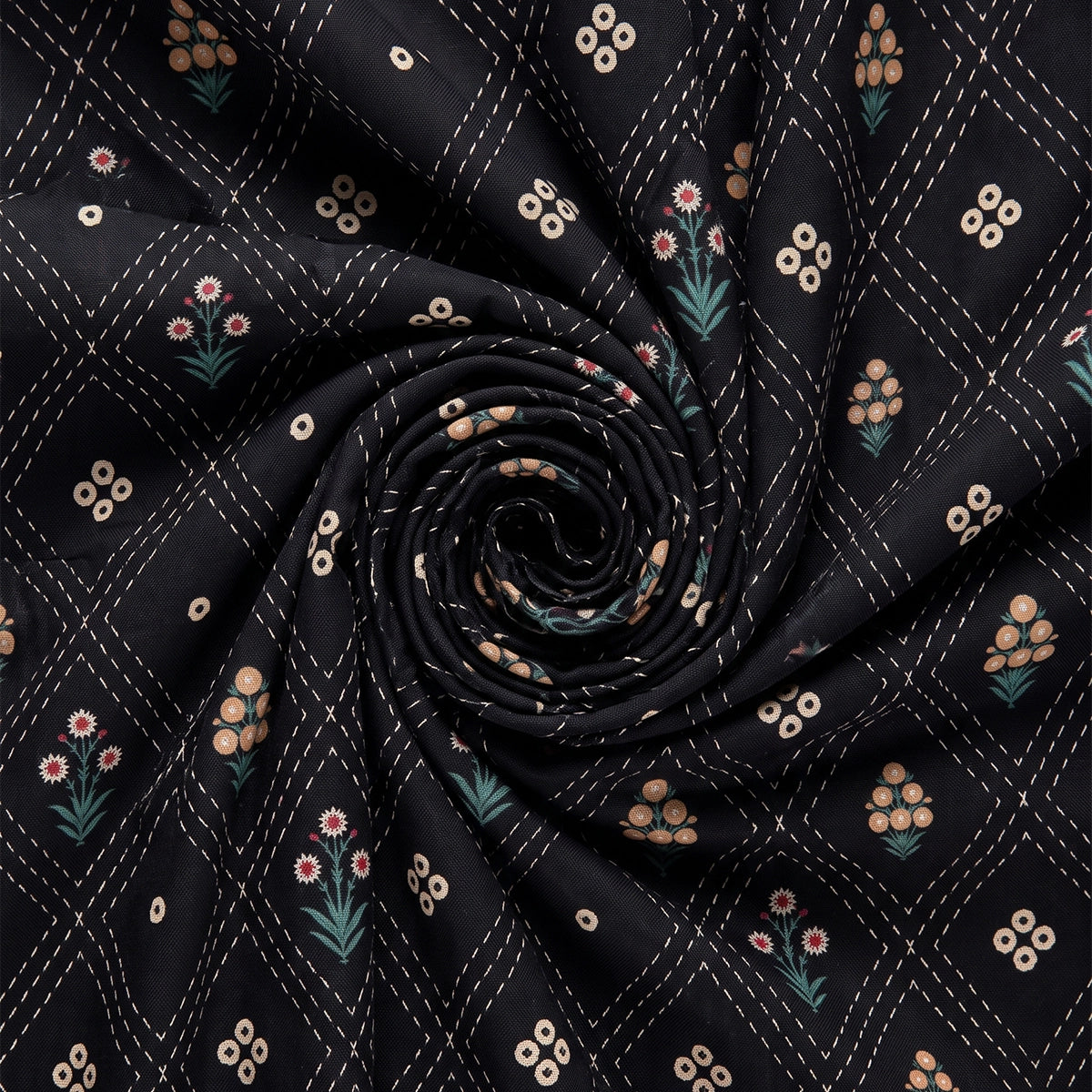 2 Piece - Digitally Printed Linen - D104