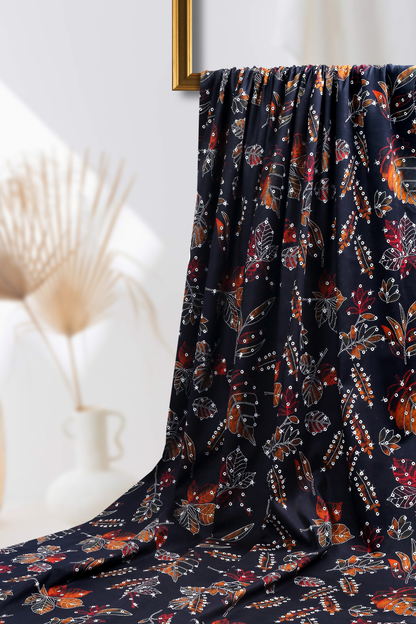 2 Piece - Digitally Printed Lawn - F1 - D2105