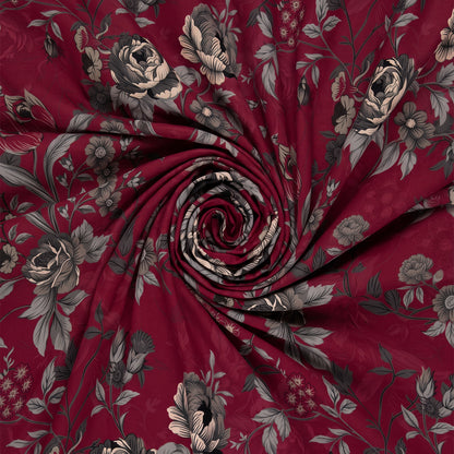 2 Piece - Digitally Printed Linen - D105