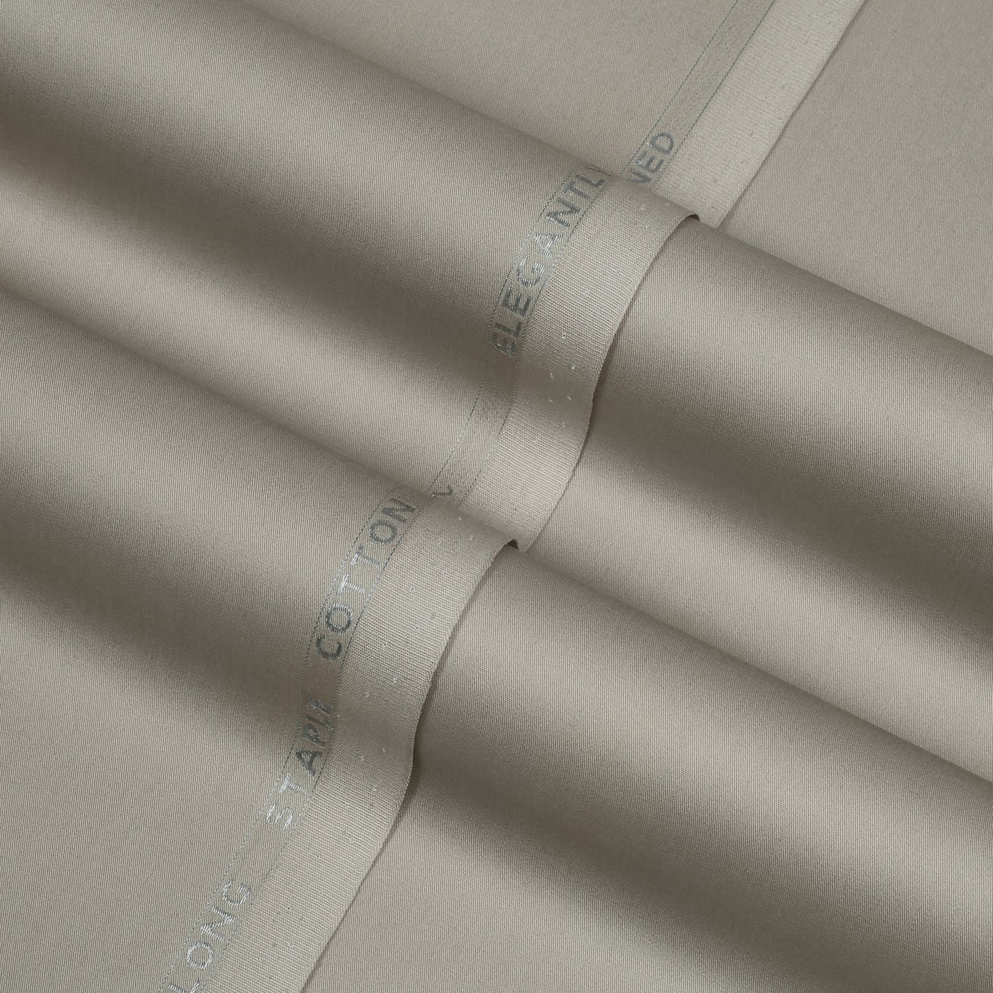 MEN UNSTITCHED - FINE COTTON - PLATINUM - D18