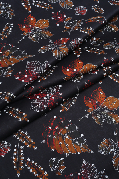 2 Piece - Digitally Printed Lawn - F1 - D2105