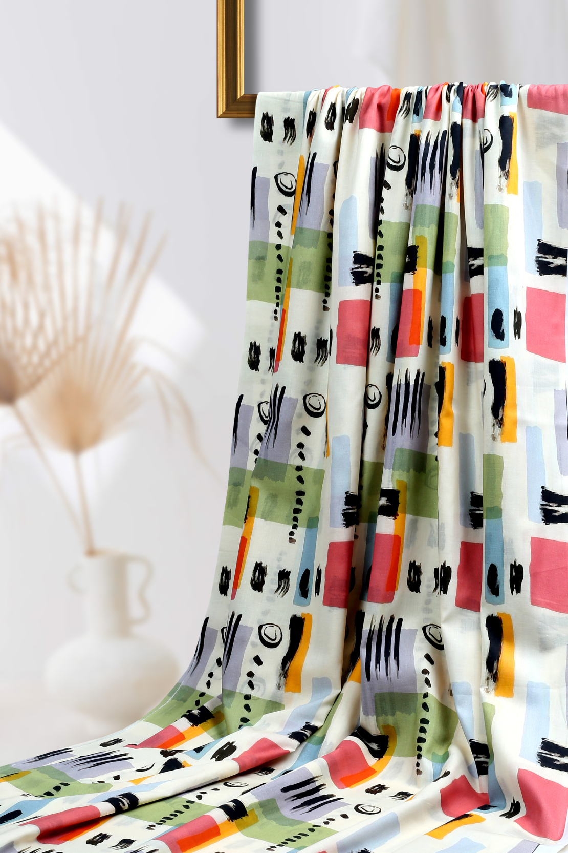 2 Piece - Digitally Printed Lawn - F1 - D2107