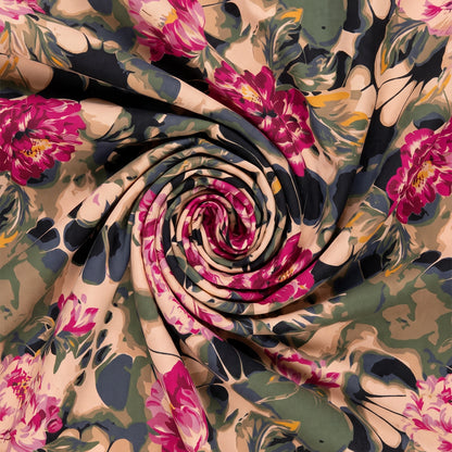 2 Piece - Digitally Printed Linen - D113