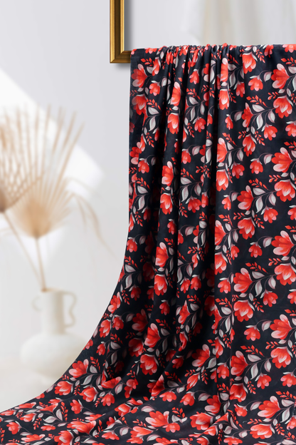 2 Piece - Digitally Printed Lawn - F1 - D2103