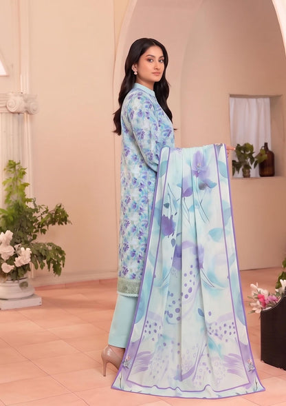 3 Piece - Embroidered Lawn - Fantak V177 - 09