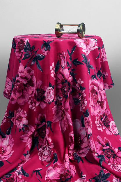 2 Piece - Digitally Printed Doriya Linen - WD701