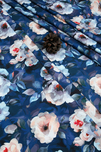 2 Piece - Digitally Printed Doriya Linen - WD601