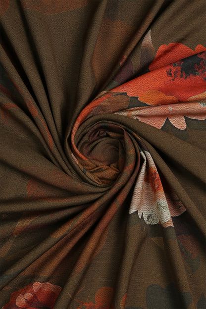 3 Piece - Digitally Printed Dhanak - WD101