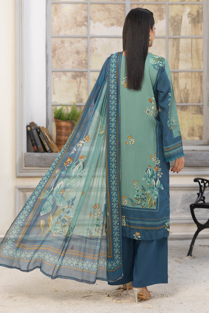 3 Piece - Digitally Printed Viscose - WD501