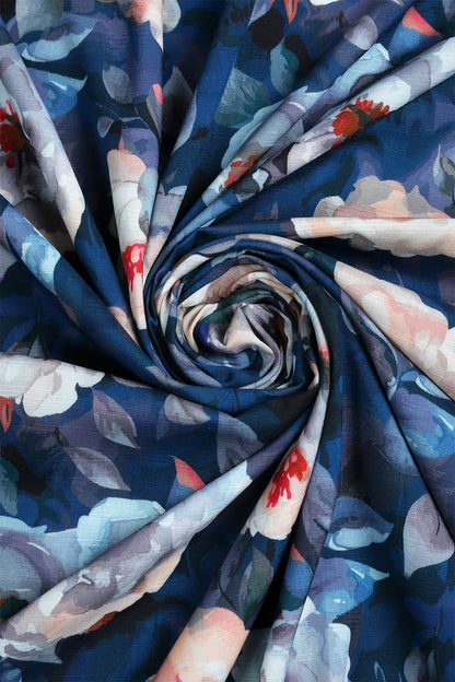 2 Piece - Digitally Printed Doriya Linen - WD601