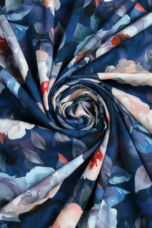 2 Piece - Digitally Printed Doriya Linen - WD601