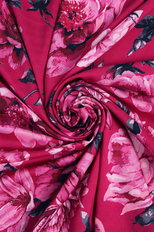 2 Piece - Digitally Printed Doriya Linen - WD701
