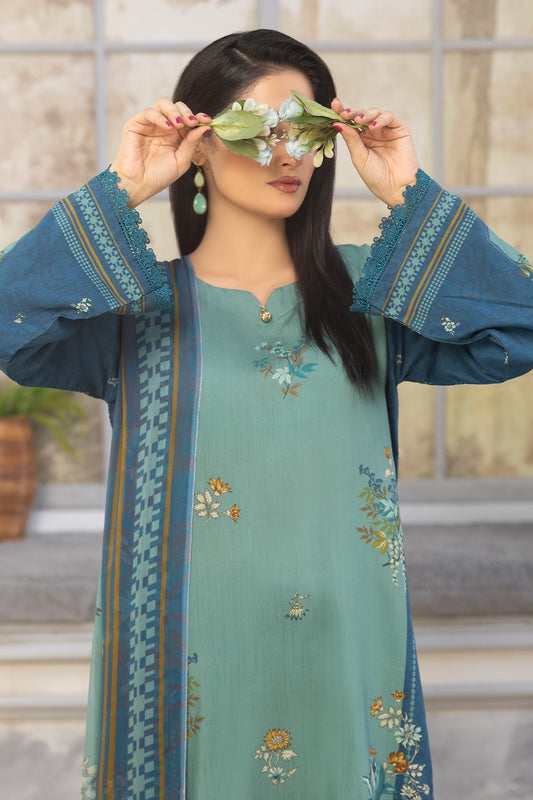 3 Piece - Digitally Printed Viscose - WD501