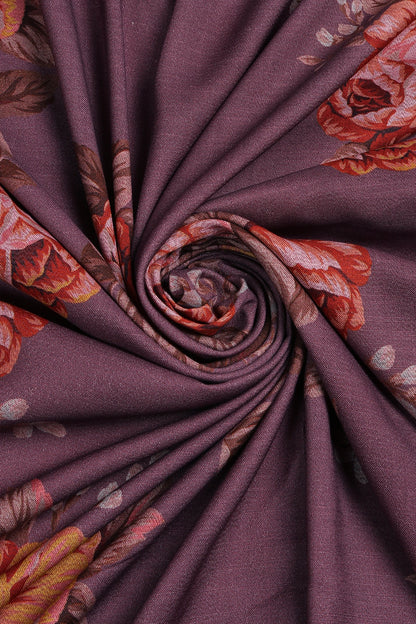 3 Piece - Digitally Printed Dhanak - WD110