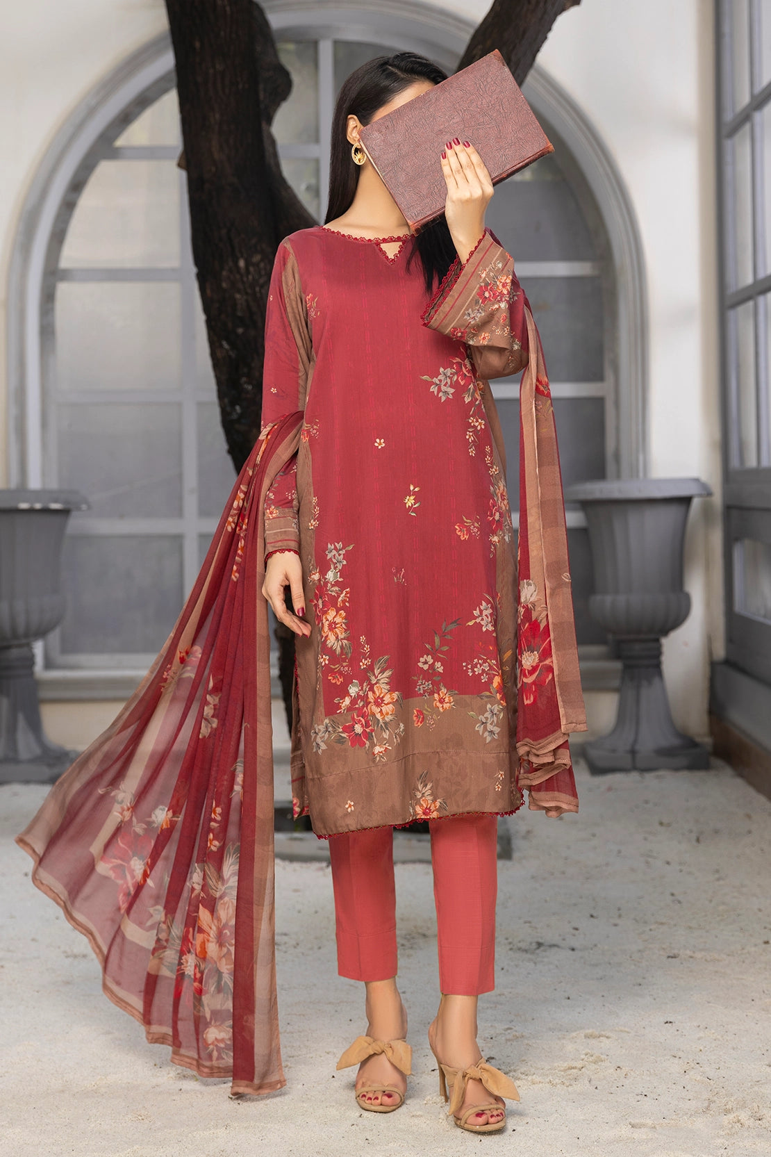 3 Piece - Digitally Printed Viscose - WD510