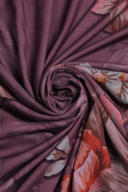3 Piece - Digitally Printed Dhanak - WD110