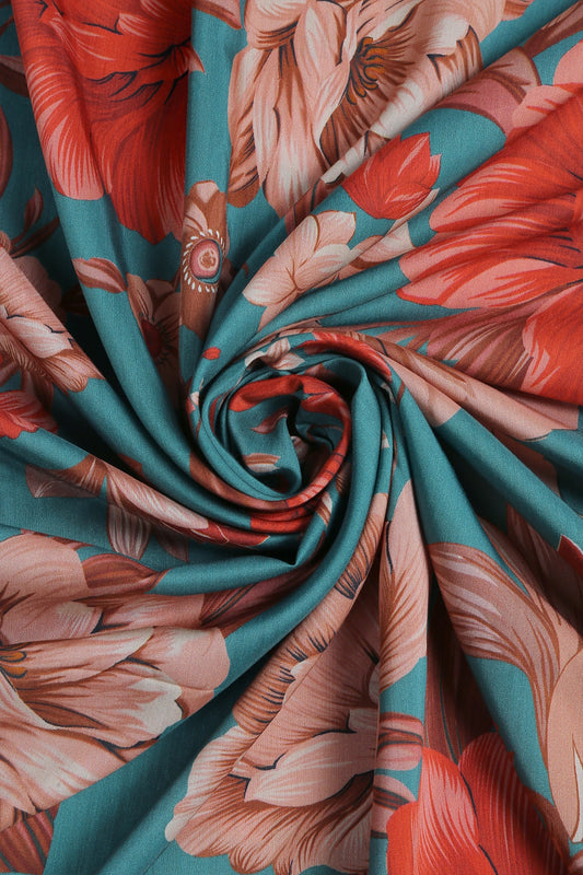 3 Piece - Digitally Printed Viscose - WD210