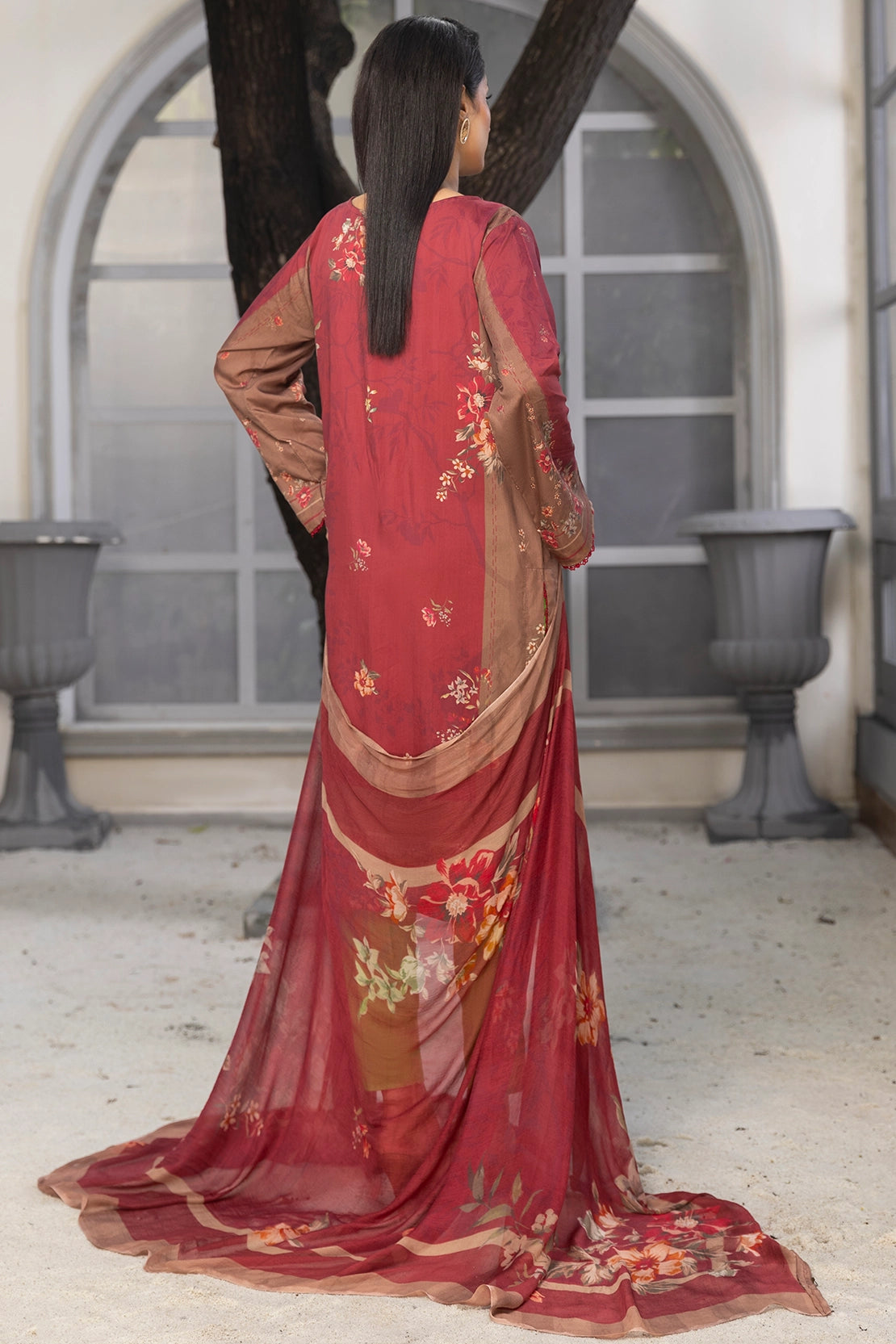 3 Piece - Digitally Printed Viscose - WD510