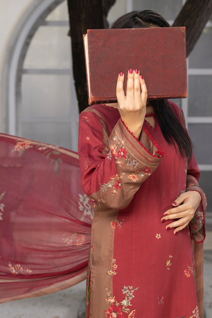 3 Piece - Digitally Printed Viscose - WD510