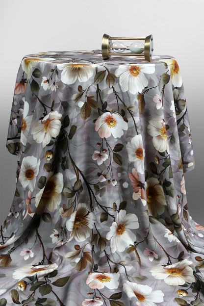 2 Piece - Digitally Printed Doriya Linen - WD702