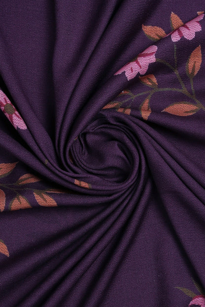 3 Piece - Digitally Printed Dhanak - WD102