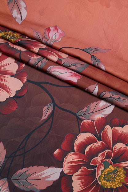 3 Piece - Digitally Printed Viscose - WD202