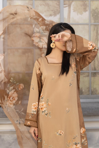 3 Piece - Digitally Printed Viscose - WD502