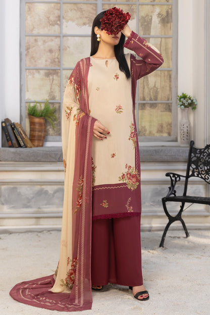 3 Piece - Digitally Printed Viscose - WD503