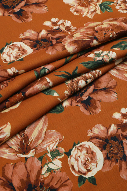 2 Piece - Digitally Printed Doriya Linen - WD603