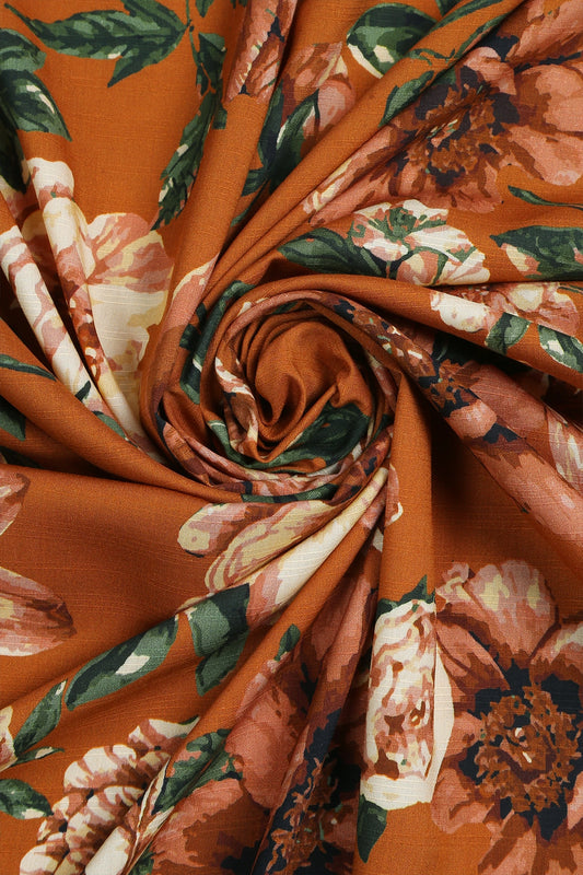 2 Piece - Digitally Printed Doriya Linen - WD603