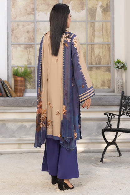 3 Piece - Digitally Printed Viscose - WD504