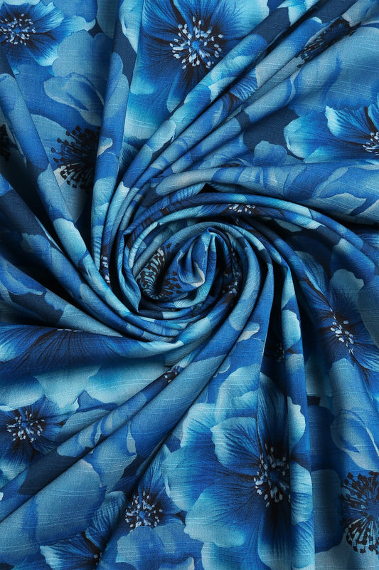 2 Piece - Digitally Printed Doriya Linen - WD704