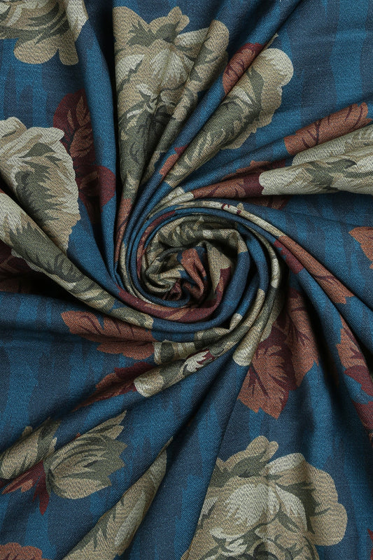 3 Piece - Digitally Printed Dhanak - WD105