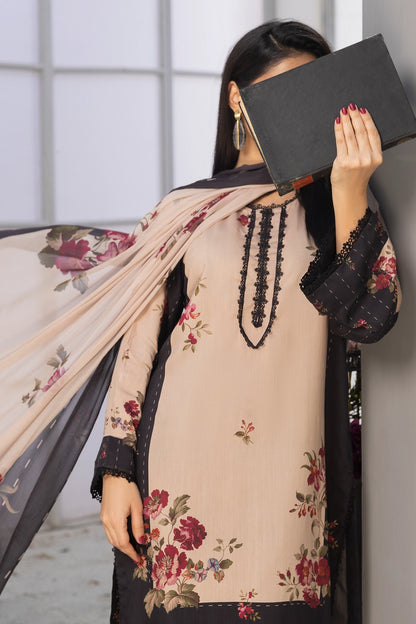 3 Piece - Digitally Printed Viscose - WD505