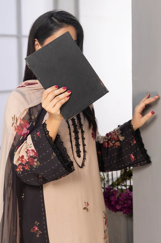 3 Piece - Digitally Printed Viscose - WD505
